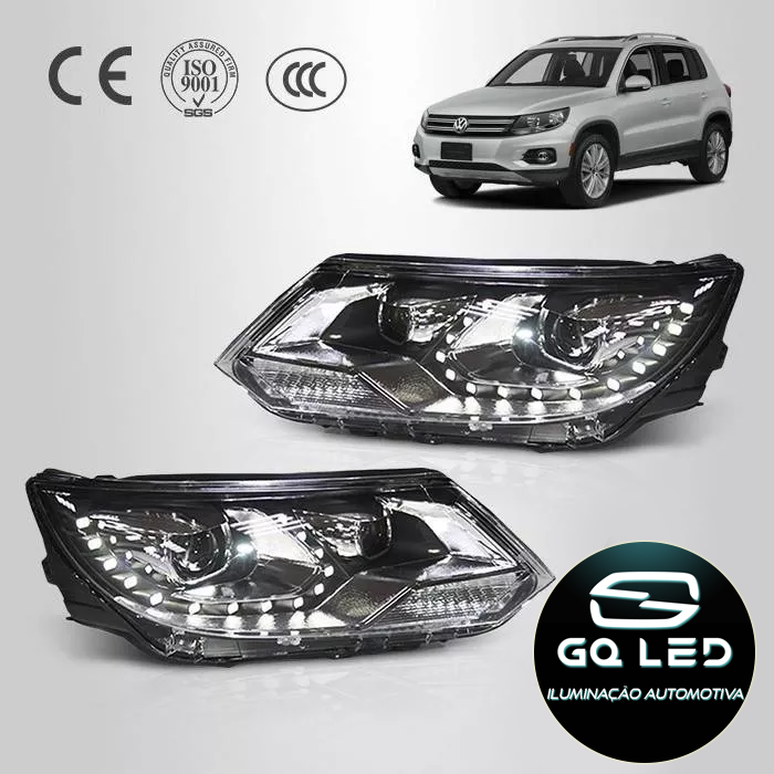 Tiguan 2012 à 2017 - GQ LED - Personalização Automotiva